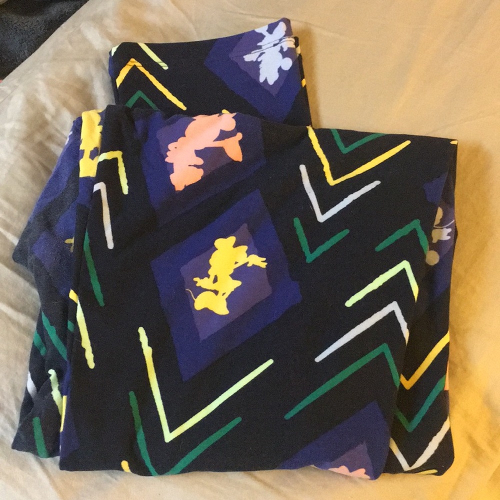 Lularoe leggings TC2 Disney Minnie Mouse